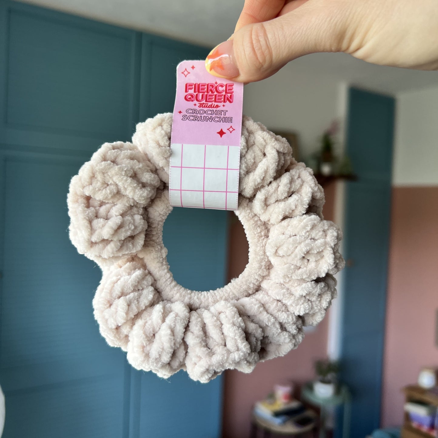 Individual Crochet Scrunchie (3 for £11.95)