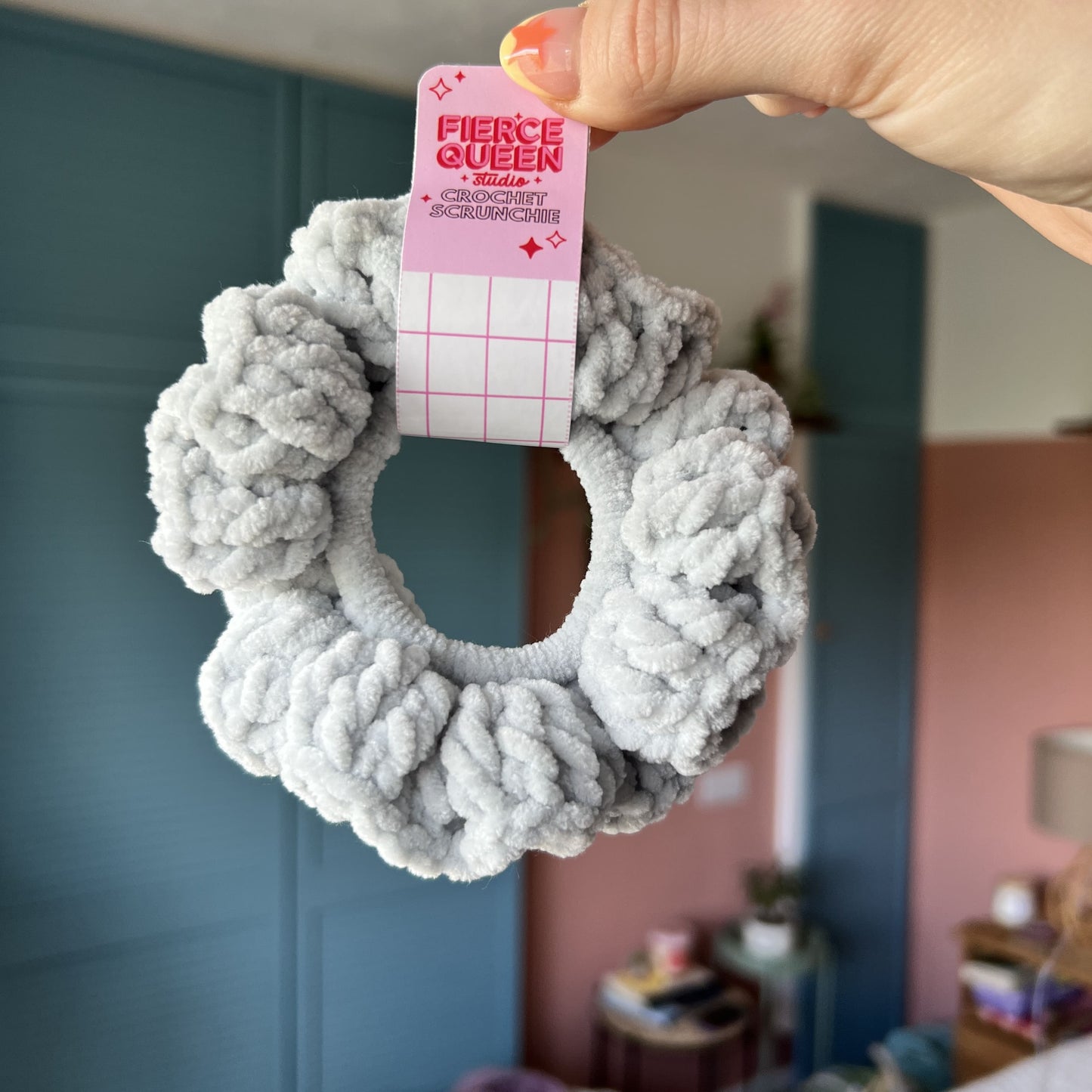 Individual Crochet Scrunchie (3 for £11.95)