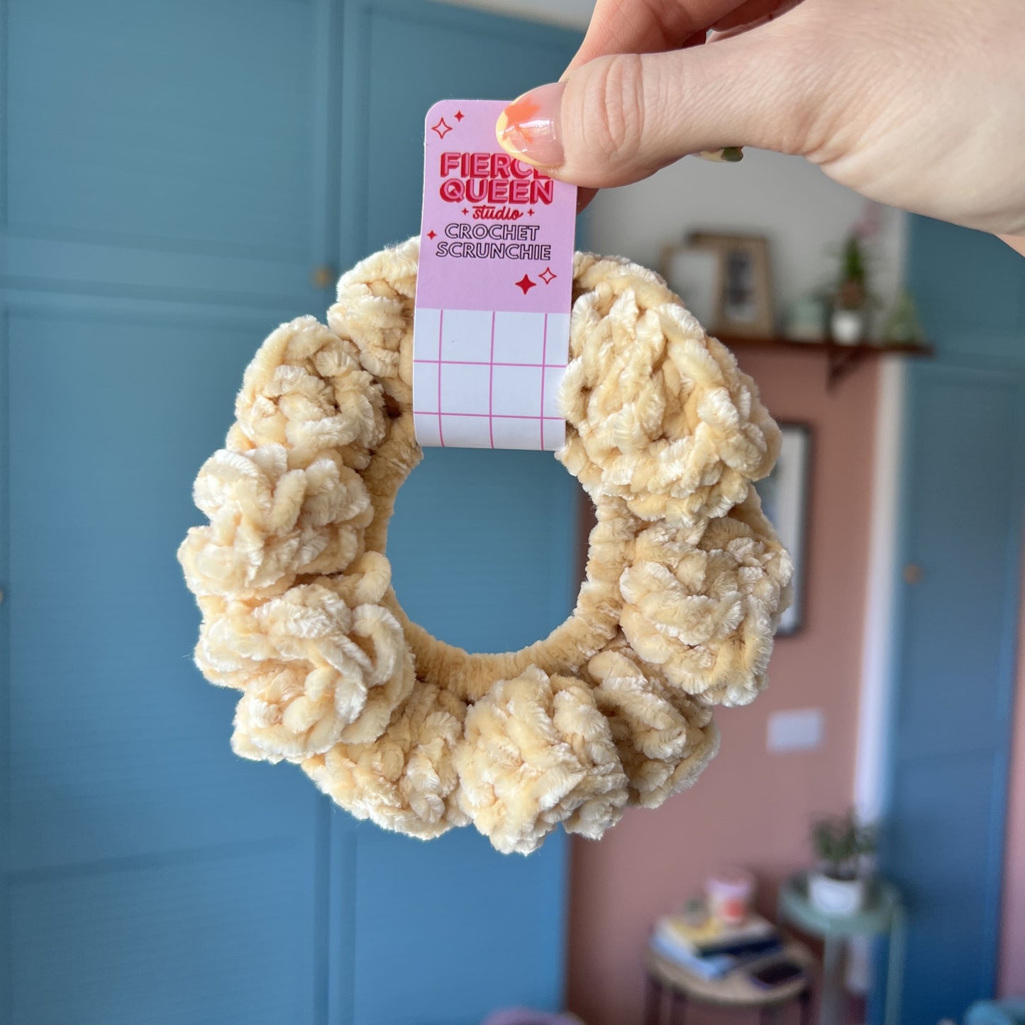 Individual Crochet Scrunchie (3 for £11.95)