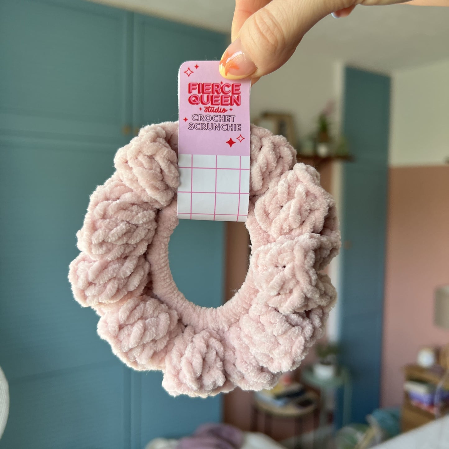 Individual Crochet Scrunchie (3 for £11.95)