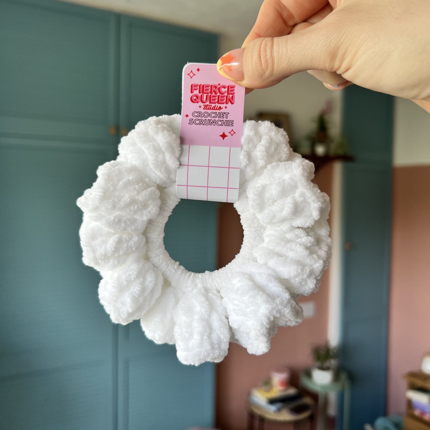 Individual Crochet Scrunchie (3 for £11.95)