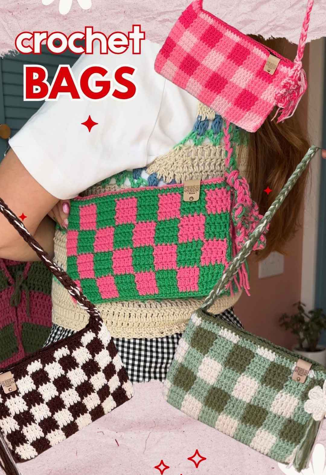 ONE OF A KIND // Crochet Bag with Zip