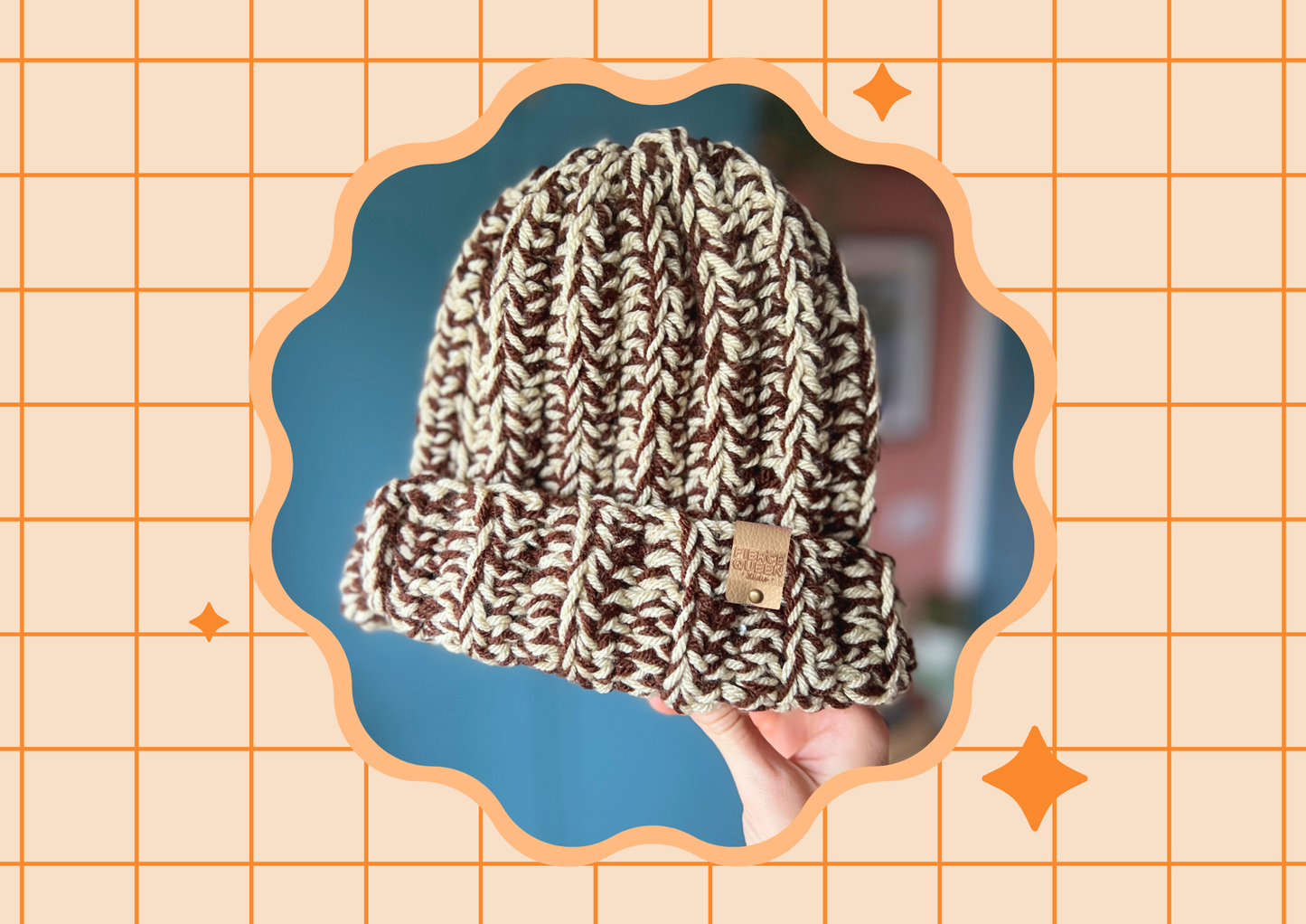 Crochet 'One of a Kind' Chunky Beanie
