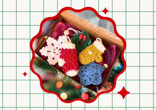 Crochet Ornament Box Set