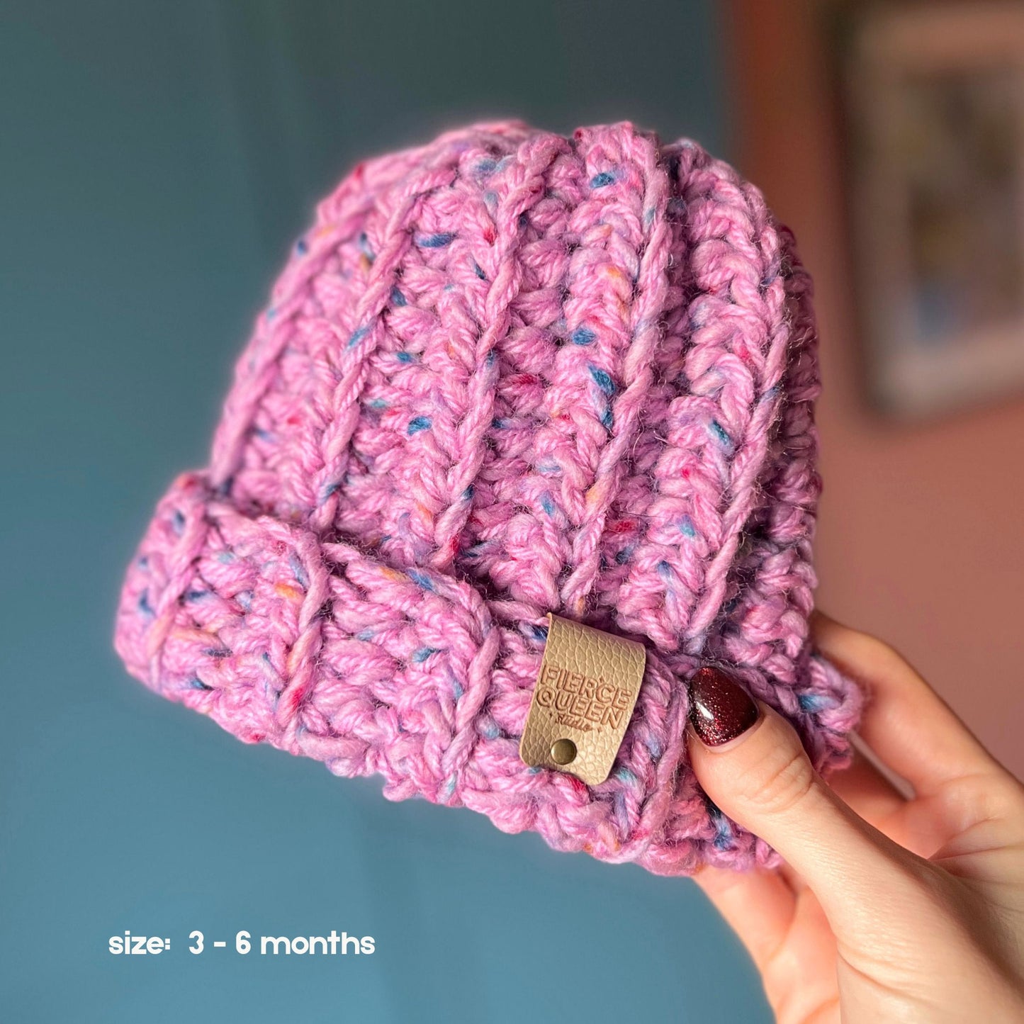 Crochet Chunky Beanie (Sizes Preemie to 24 months)