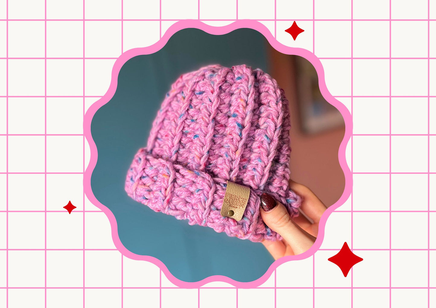 Crochet Chunky Beanie (Sizes Preemie to 24 months)