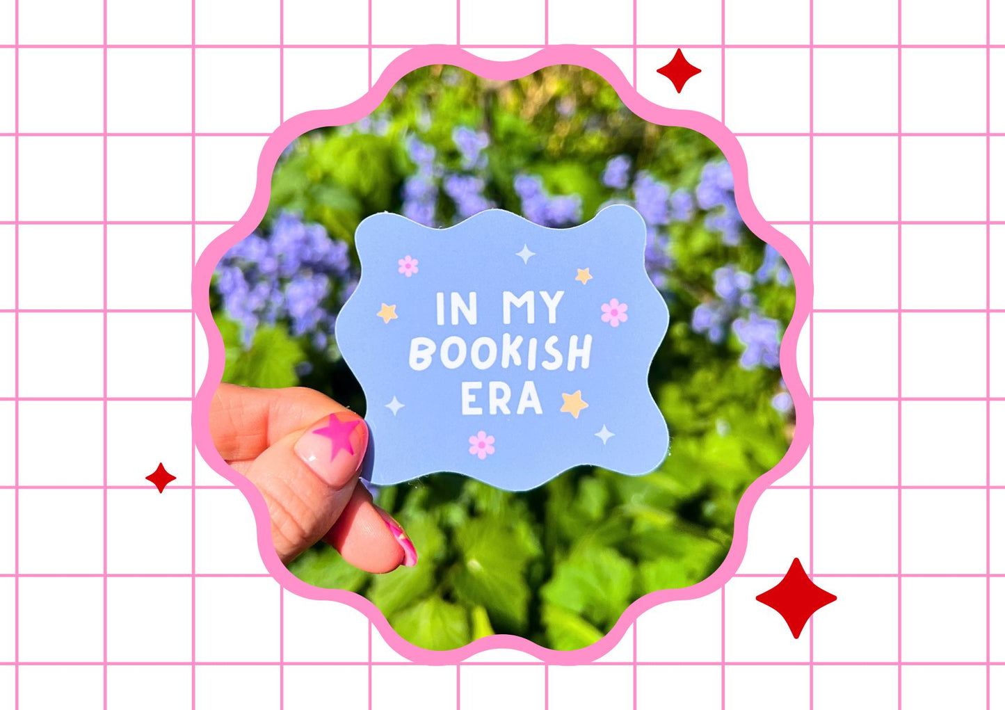 In My Bookish Era Die Cut Sticker