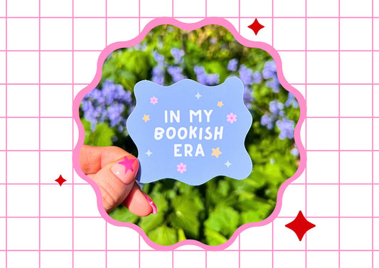 In My Bookish Era Die Cut Sticker