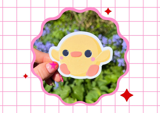 Chick Die Cut Sticker
