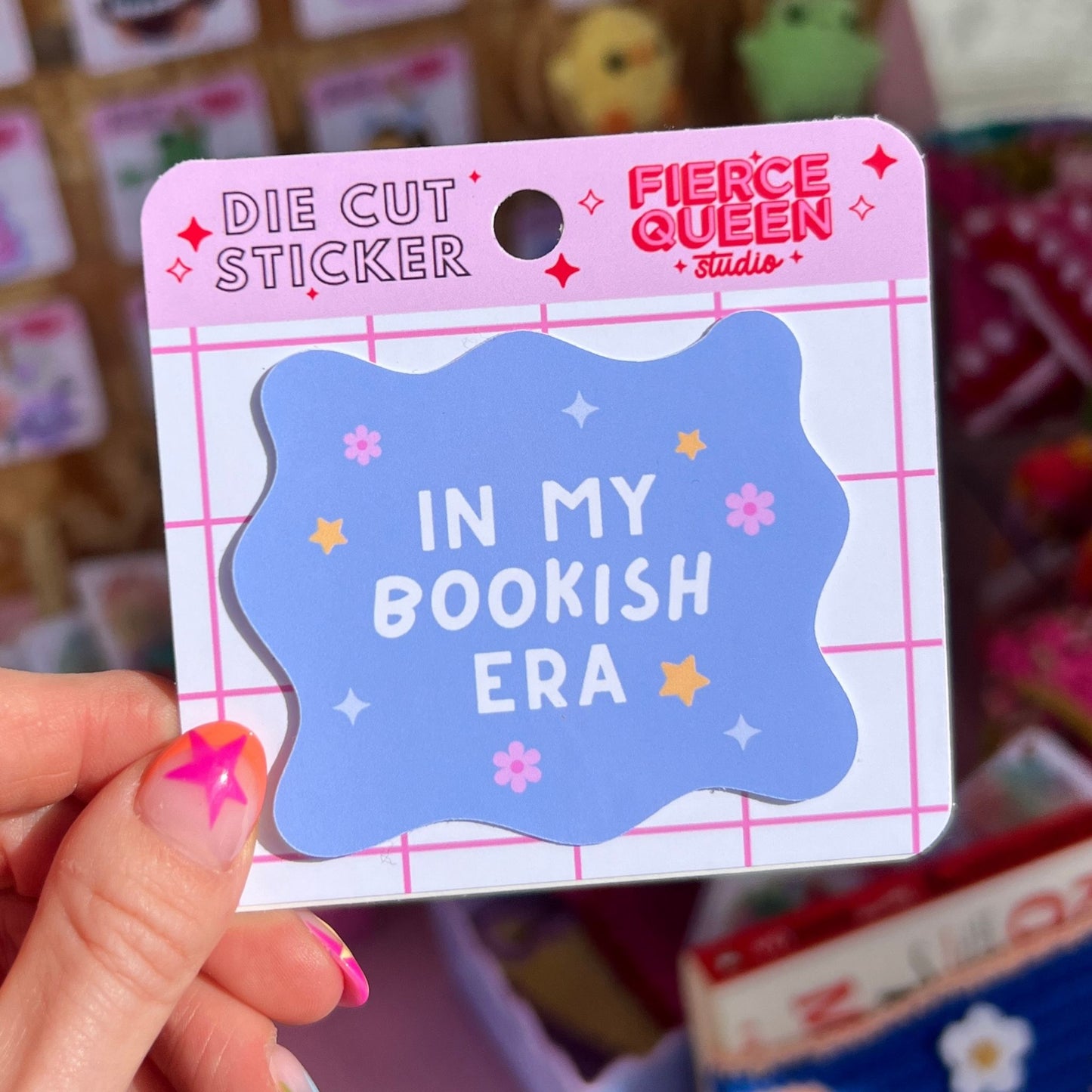 In My Bookish Era Die Cut Sticker