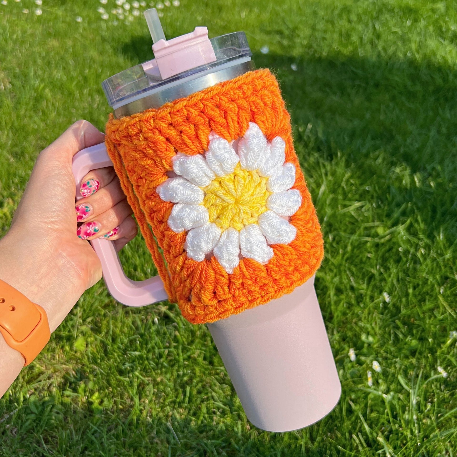 Daisy Cup Cosy