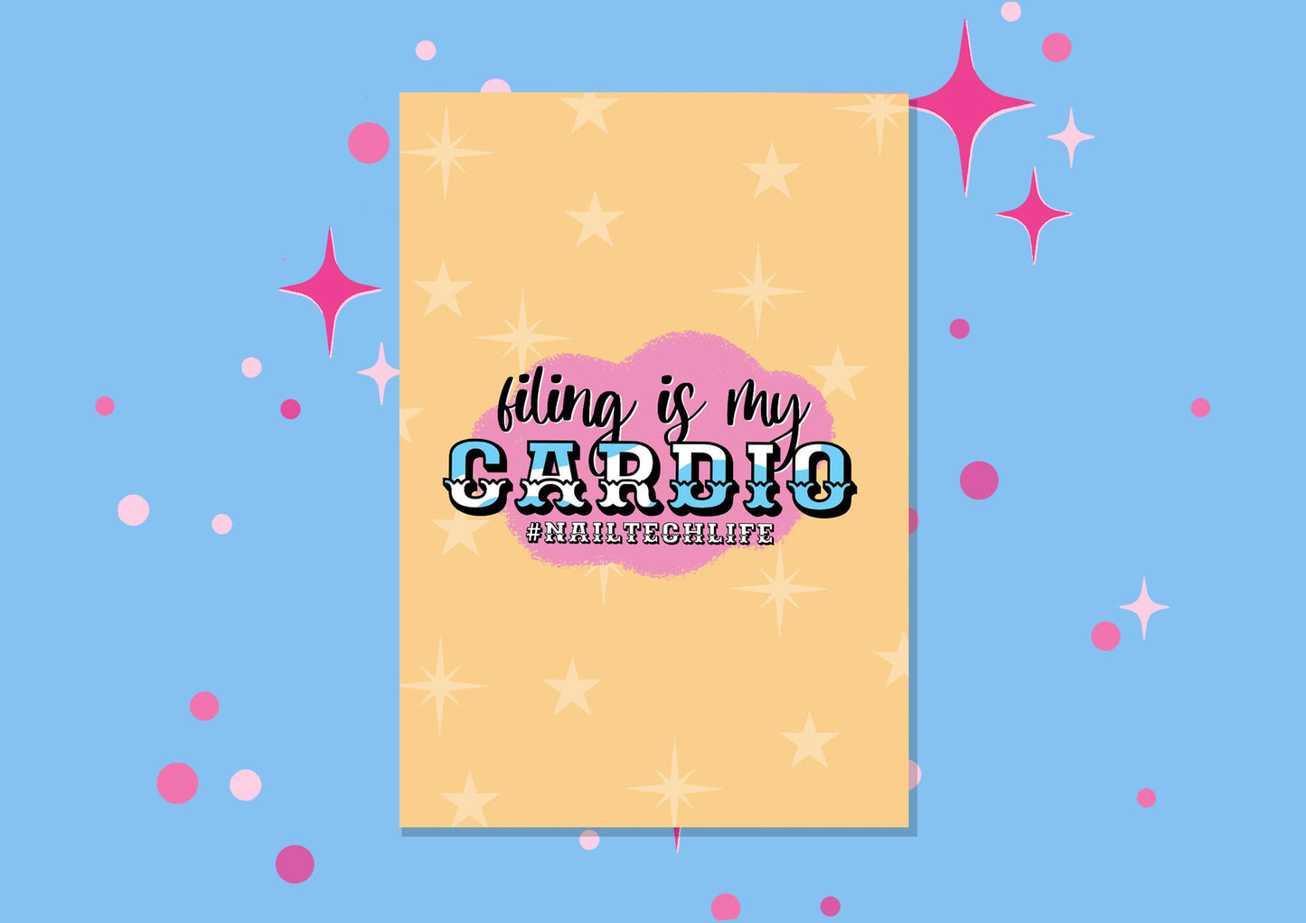 Filing is my Cardio Print